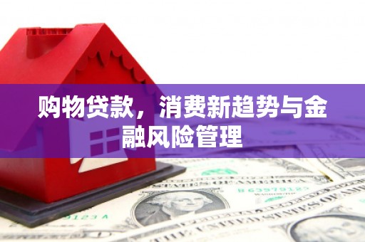 高平购物贷款，消费新趋势与金融风险管理