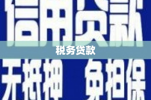 高平税务贷款