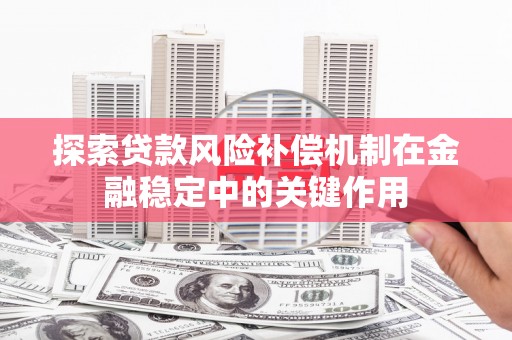 高平探索贷款风险补偿机制在金融稳定中的关键作用