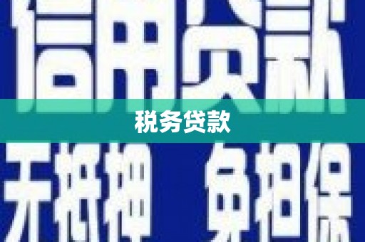 高平税务贷款