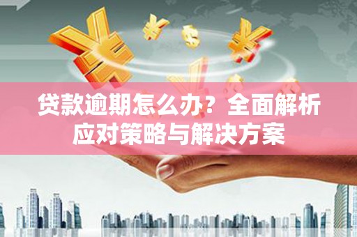 高平贷款逾期怎么办？全面解析应对策略与解决方案