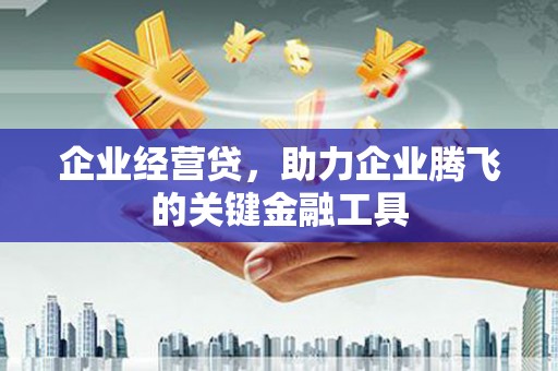 高平企业经营贷，助力企业腾飞的关键金融工具