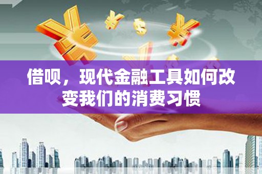 高平借呗，现代金融工具如何改变我们的消费习惯