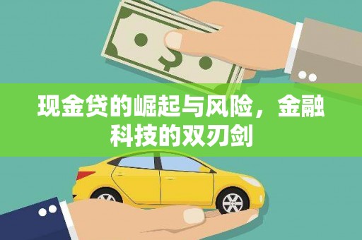 高平现金贷的崛起与风险，金融科技的双刃剑