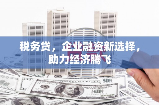 高平税务贷，企业融资新选择，助力经济腾飞