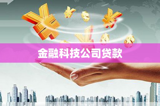 高平金融科技公司贷款
