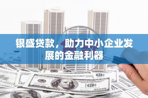 高平银盛贷款，助力中小企业发展的金融利器