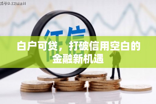 高平白户可贷，打破信用空白的金融新机遇