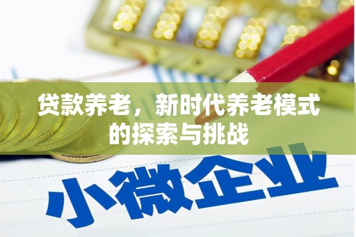 高平贷款养老，新时代养老模式的探索与挑战
