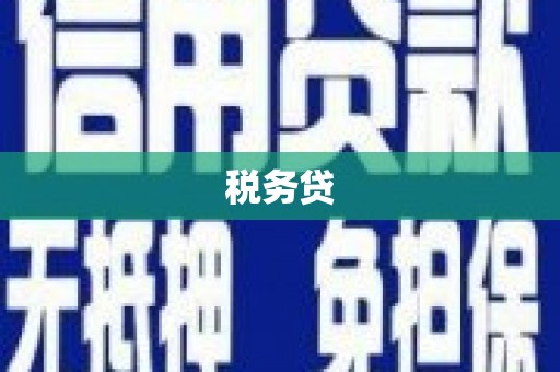 高平税务贷