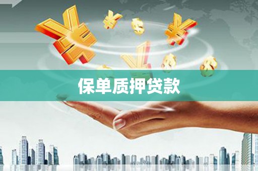 高平保单质押贷款