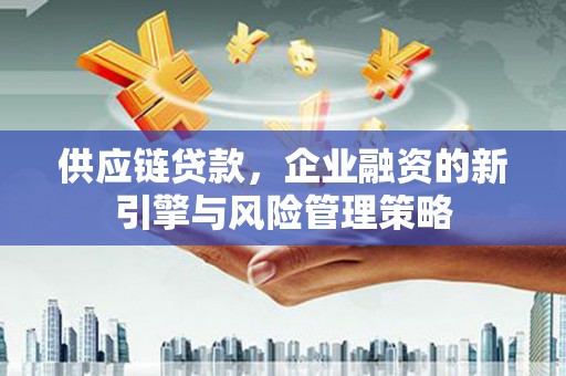 高平供应链贷款，企业融资的新引擎与风险管理策略
