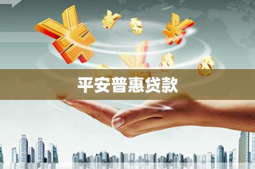 高平平安普惠贷款
